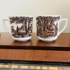 Vintage Cottagecore Mug Set